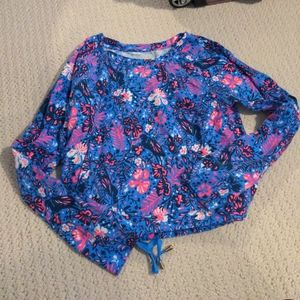 Lilly Pulitzer • Athleisure Crop Sweatshirt • Medium